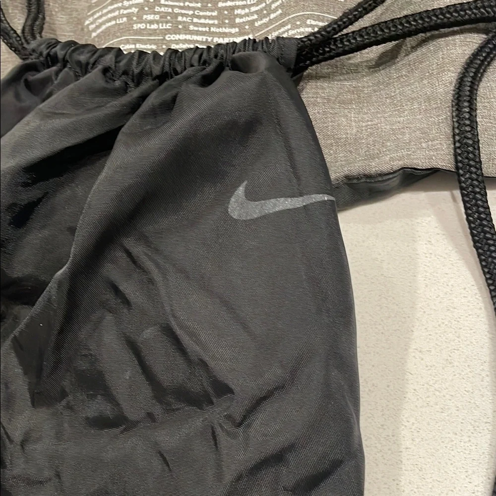 Nike Drawstring Bags - Black and Gray